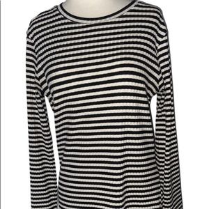 Stripped Longsleeve Dress